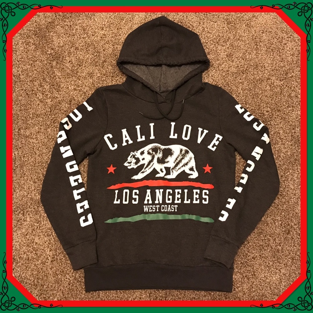 California Republic Hoodie sz. S
